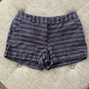 striped shorts